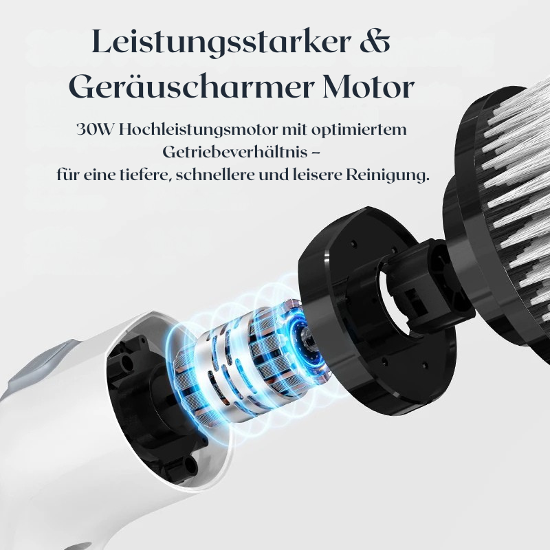 CleanyxPro™ 7-in-1 Electric Spin Scrubber – Cordless & Powerful